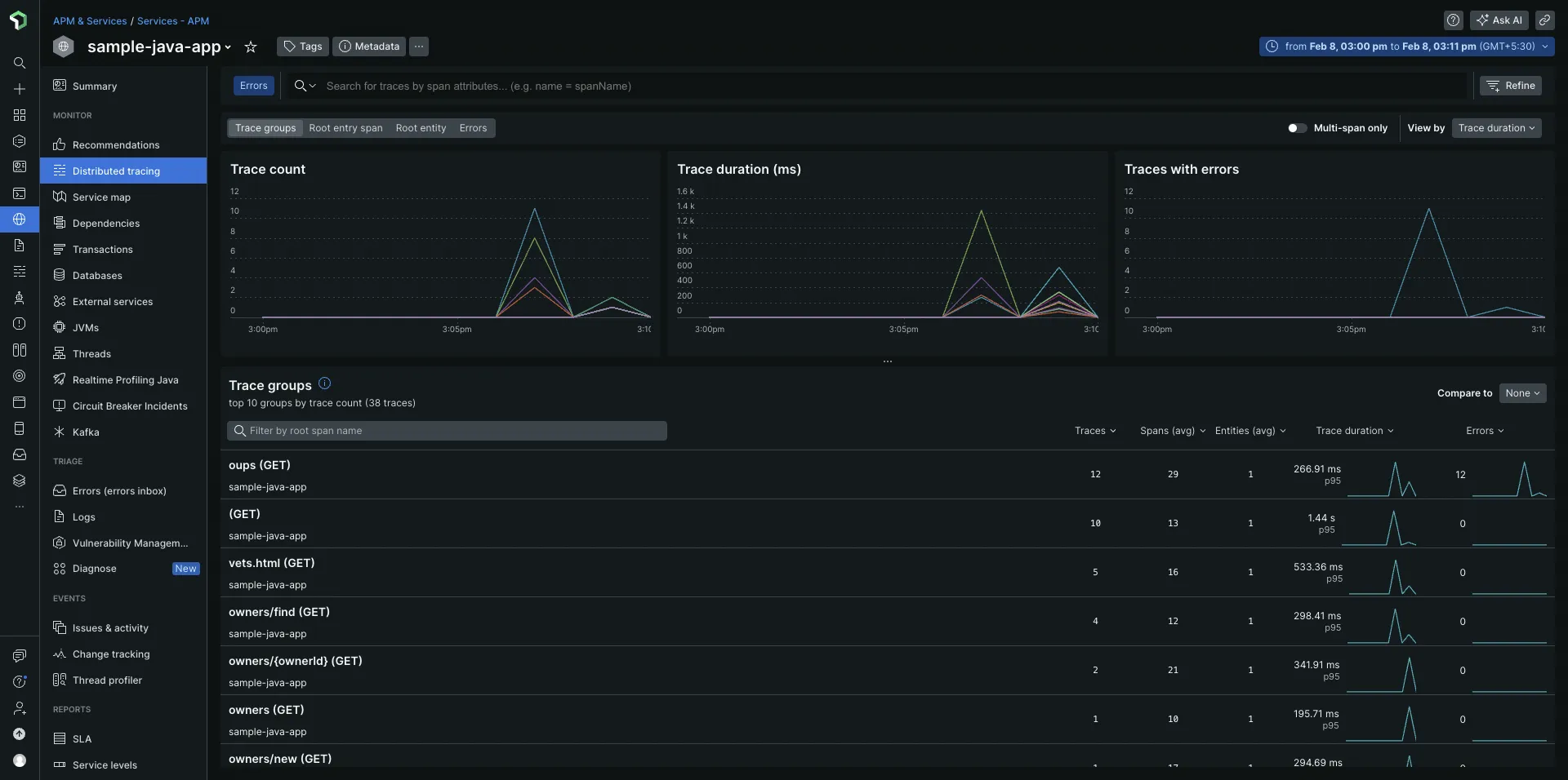 New Relic APM